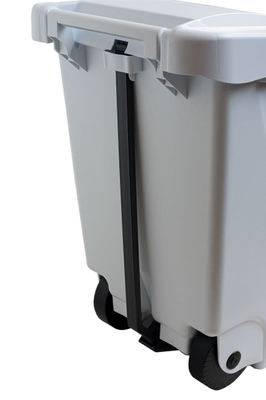 Contenedor blanco con pedal 80 litros - Sistemas David - Foto 4