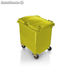 Contenedor de basura 1100L MOD2015 amarillo