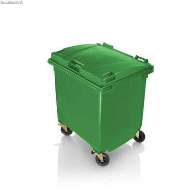 Contenedor de basura 1100L MOD2015 verde