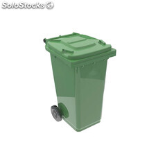 Contenedor de basura 180L verde