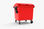 Contenedor de basura en polietileno de alta densidad 1,100 litros varios colores - Foto 4