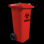 Contenedor de basura en polietileno de alta densidad 120 litros varios colores - Foto 3