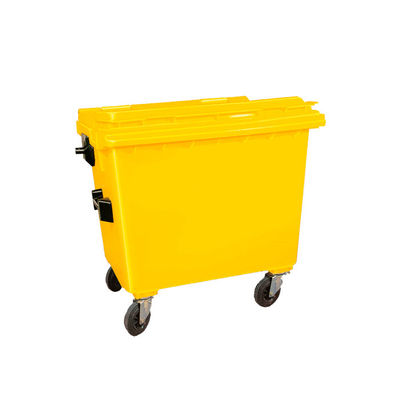 Contenedor de basura en polietileno de alta densidad 660 litros varios colores - Foto 2