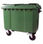 Contenedor de basura en polietileno de alta densidad 660 litros varios colores - Foto 3