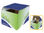 Contenedor papelera reciclaje fellowes sobremesa carton 100% reciclado montaje - Foto 4