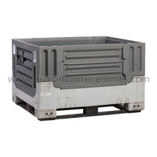 Contenedor plástico PCA00111 1200x1000x750/550 mm 5 patines