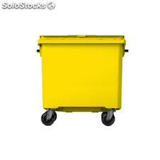 Contenedores de basura 1100L amarillo503