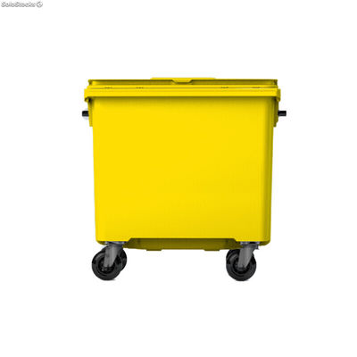 Contenedores de basura 1100L amarillo503