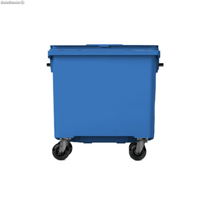 Contenedores de basura 1100L azul801
