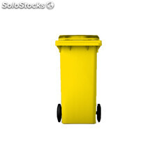 Contenedores de basura 120L amarillo503