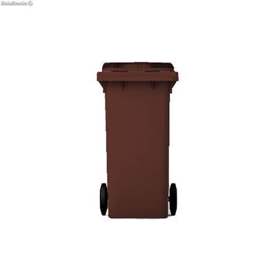 Contenedores de basura 120L marrón905