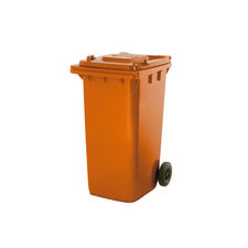 Contenedores de basura 240 Lts naranja