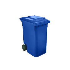 Contenedores de basura 360 Lts azul
