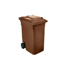 Contenedores de basura 360 Lts marrón