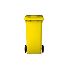 Contenedores de basura 360L amarillo503