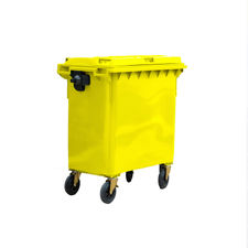 Contenedores de basura 800 Lts amarillo