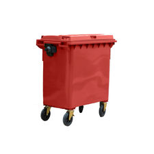 Contenedores de basura 800 Lts rojo