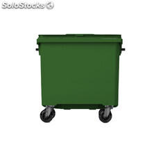 Contenedores de basura 800L verde400