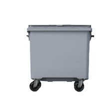 Contenedores de basura premium 1100L gris301