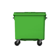 Contenedores de basura premium 1100L verde404