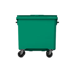 Contenedores de basura premium 1100L verde406