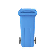 Contenedores de basura premium 120L azul820