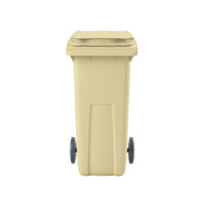 Contenedores de basura premium 120L beige1001