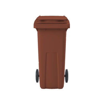 Contenedores de basura premium 120L marrón