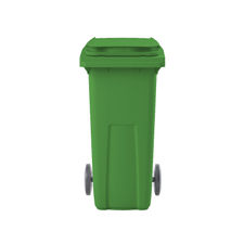 Contenedores de basura premium 120L verde406