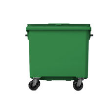 Contenedores de basura premium 800L verde403