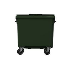 Contenedores de basura premium 800L verde411