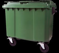 conteneur à déchets 660 litre