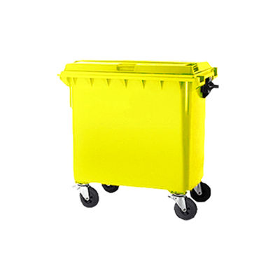 Contentor de lixo 800 Lts amarelo