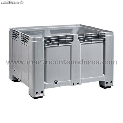 Contentor plástico 1200x1000x780/620 mm 4 pés