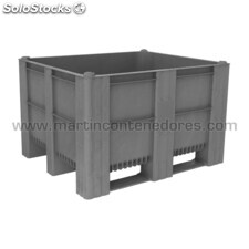 Contentor plástico monobloco DOLAV 1200x1000x740/585 mm