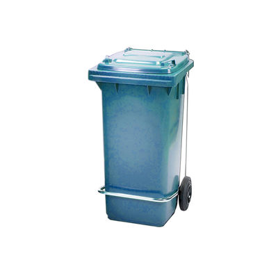 Contentores de lixo 120 L azul com Pedal