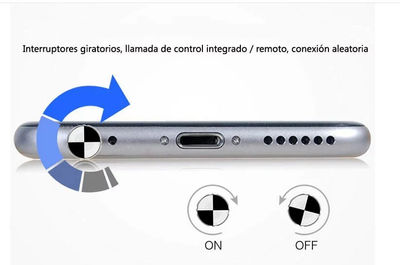 Control remoto inteligente compatible para smartphone IOS K01 - Foto 3