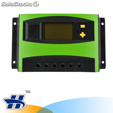 Controlador de Carga Solar Controlador do Sistema Solar 40A 48v Display LCD