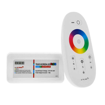 Controlador wifi rgb-rf + comando táctil. Loja Online LEDBOX. Fitas LED e Neon &gt;