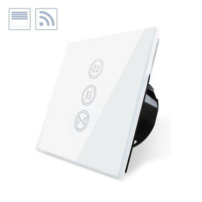 Controle de persianas táctil wifi-voz branco. Loja Online LEDBOX. Sistemas de