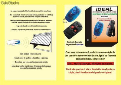 Controle Remoto Regravável Ideal com Clip - Foto 2