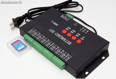Controllador T-8000 para led pixeles - Foto 4