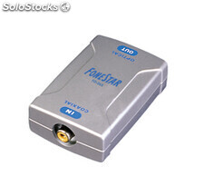 Convertidor de audio digital coaxial a óptico FONESTAR FO-365