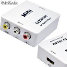 Convertidor de audio y video av a hdmi