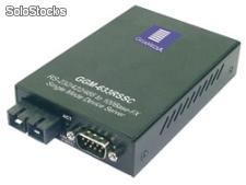 Convertisseur de média rs 232/422/485 vers fibre 100base fx sc multimode sc