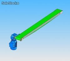 Convoyeur à bande plastique modulaire LPC40