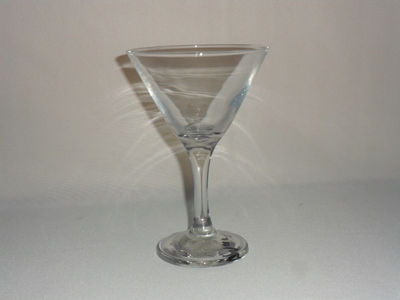 Copa Martini De Cristal 274 mls 100 pz.