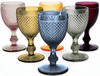 vasos cristal colores