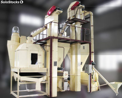 Copeaux de biomasse de granulateur de presse d&amp;#39;extrudeuse de palette en bois - Photo 3