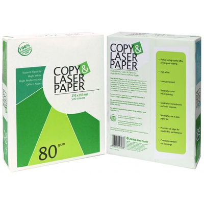 Copiar papel a laser direito Papel de cópia branco A4 - resma 80gsm de 500 - Foto 2